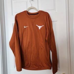Nike Burnt Orange Longhorns Crewneck